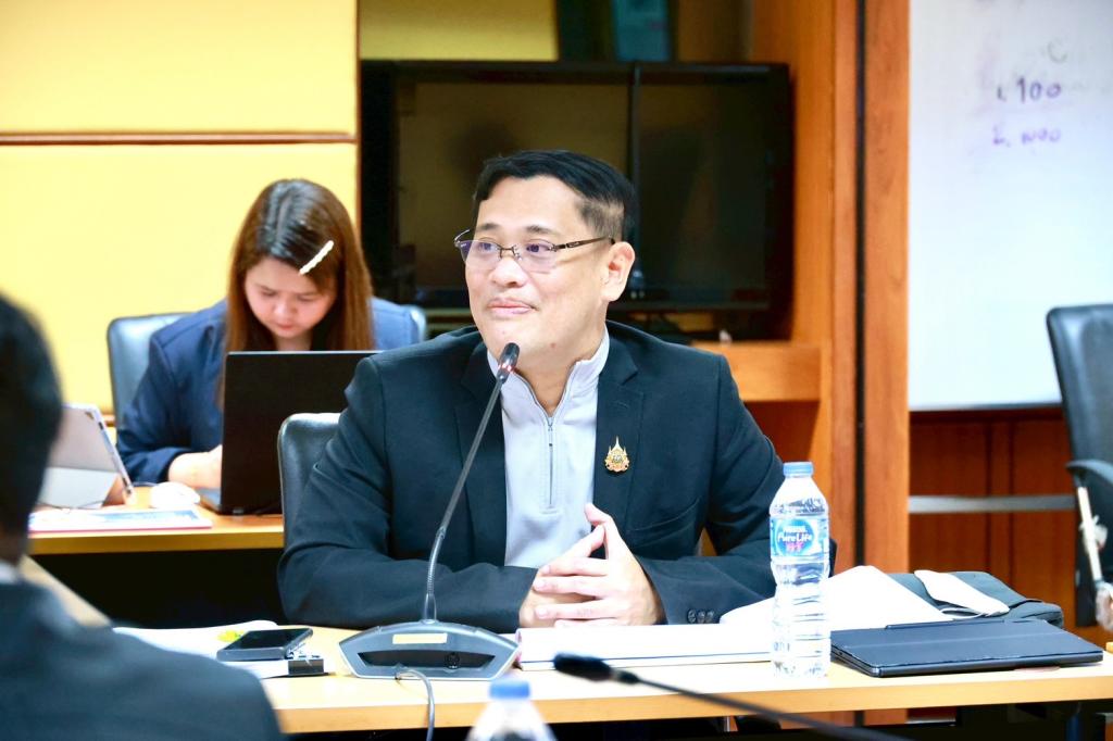 ประชุมชี้แจงแนวทางการ ใช้คู่มือในการปฏิบัติงาน โครงการส่งเสริมซอฟต์พาวเวอร์สาขาอาหาร  ประจำปีงบประมาณ  พ.ศ.  2568