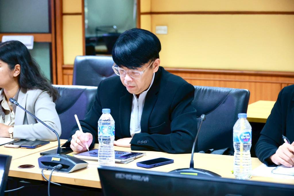 ประชุมชี้แจงแนวทางการ ใช้คู่มือในการปฏิบัติงาน โครงการส่งเสริมซอฟต์พาวเวอร์สาขาอาหาร  ประจำปีงบประมาณ  พ.ศ.  2568